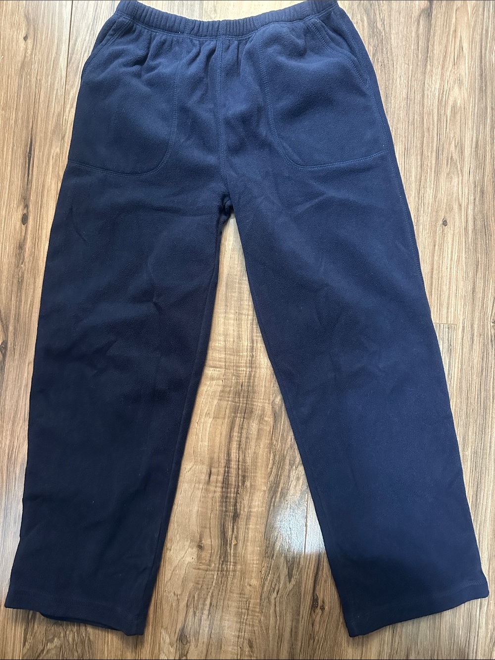 Kids Hanna Andersson Navy Blue Fleece Sweatpants size 12